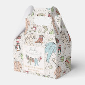 Baby zijn koude Baby shower buiten de winter Bedankdoosjes (Voorkant Zijde)