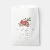 Baby zijn koude Baby shower buiten de winter Bedankzakje (Voorkant)