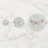 Baby zijn koude Baby shower buiten de winter Confetti (Voorkanten)