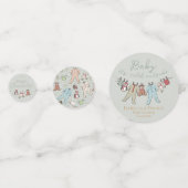 Baby zijn koude Baby shower buiten de winter Confetti (Achterkanten)