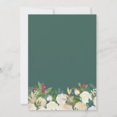 Baby zijn koude Baby shower buiten de winter Kaart (Achterkant)