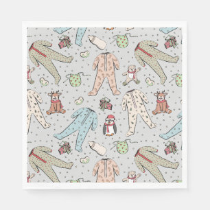 Baby zijn koude Baby shower buiten de winter Servet