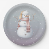 Baby zijn koude borden van baby shower papier papieren bordje (Voorkant)