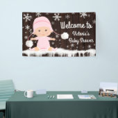 Baby zijn koude buiten Baby shower banner (Beurs)