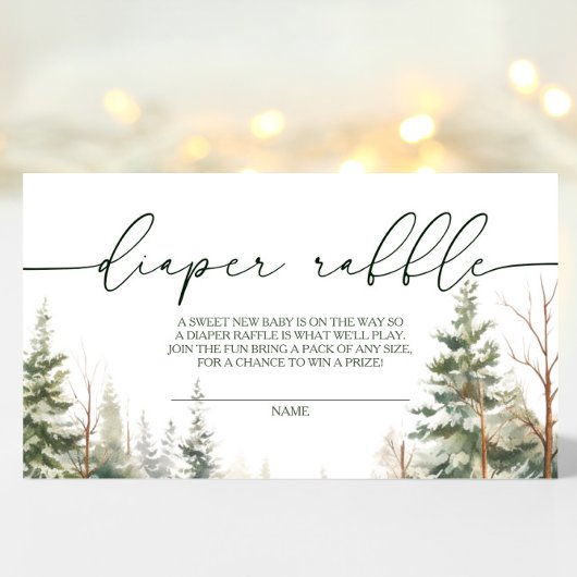 Baby zijn koude buiten Baby shower luierkrabbel Informatiekaartje