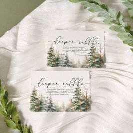 Baby zijn koude buiten Baby shower luierkrabbel Informatiekaartje