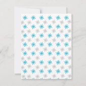 baby zijn koude buiten dank u kaarten (Achterkant)