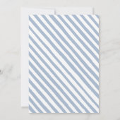 Baby zijn koude buiten de uitnodiging van de winte (Achterkant)