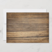 Baby zijn koude buiten de uitnodigingen van het Ba (Achterkant)