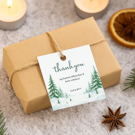 Baby zijn koude buiten de winter Baby shower parti Bedankjes Labels