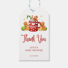 Baby zijn koude buiten gezellig Baby shower Cadeaulabel