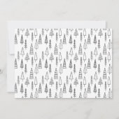 Baby zijn koude buiten handgeschreven scriptfoto kaart (Achterkant)