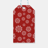 Baby zijn koude buiten handgeschreven witte script cadeaulabel (Achterkant)