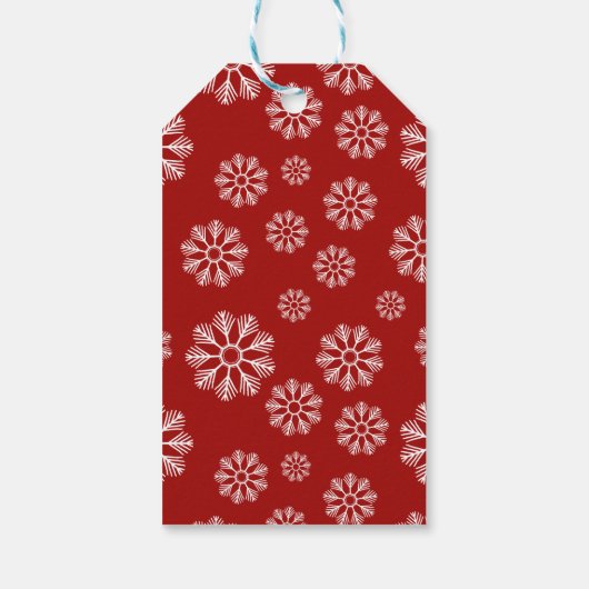 Baby zijn koude buiten handgeschreven witte script cadeaulabel (Achterkant)