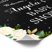 Baby zijn Koude buiten het Welkomstteken van het B Poster (Hoek)