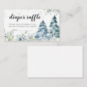 Baby zijn koude buiten poolvormige Beren luierreli Informatiekaartje (Voorkant / Achterkant)