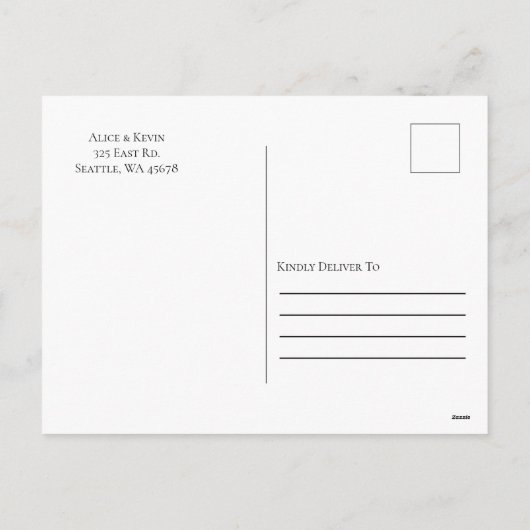 Baby zijn Koude Buiten typografie Winter Holiday Feestdagenkaart (Achterkant)