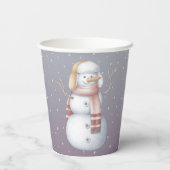 Baby zijn koude buitenbekertjes van baby shower papieren bekers (Achterkant)