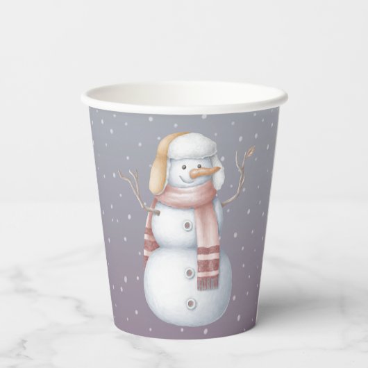 Baby zijn koude buitenbekertjes van baby shower papieren bekers (Achterkant)