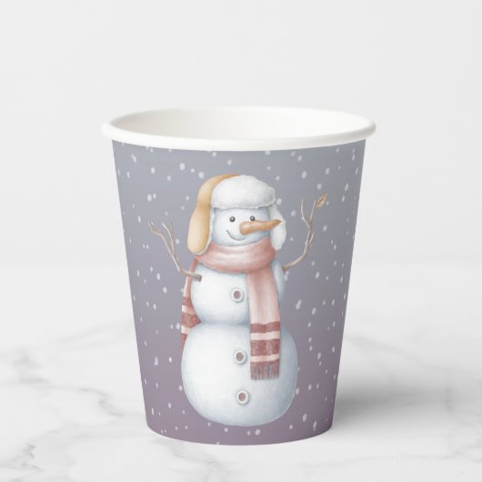 Baby zijn koude buitenbekertjes van baby shower papieren bekers (Voorkant)