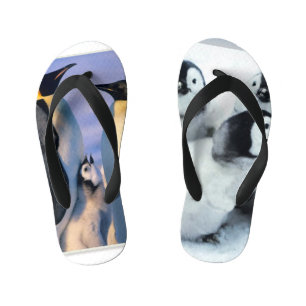 Baby zijn koude buitenkant pinguïn kinder teenslippers