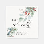 Baby zijn koude buitenservetten van baby shower servet (Voorkant)