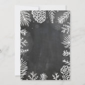 Baby zijn koude buitenste Baby shower Kaart (Achterkant)