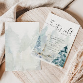 Baby zijn koude buitenste baby shower kaart