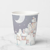 Baby zijn koude buitenste baby shower papieren bekers (Achterkant)