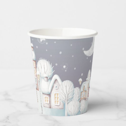 Baby zijn koude buitenste baby shower papieren bekers (Links)