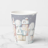 Baby zijn koude buitenste baby shower papieren bekers (Voorkant)