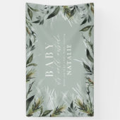 Baby zijn koude buitenste baby shower spandoek (Verticaal)