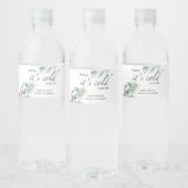 Baby zijn koude buitenste baby shower waterfles etiket (Flessen)