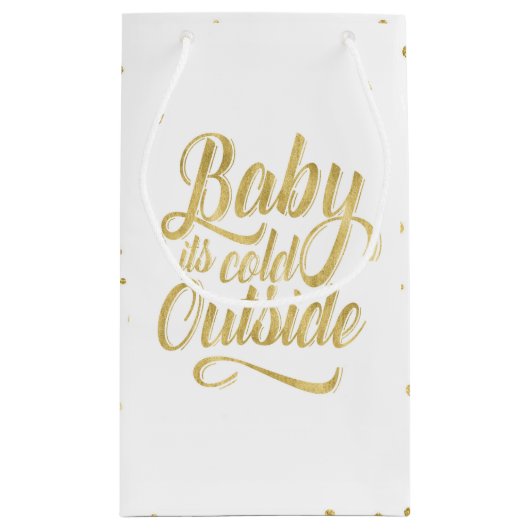 Baby zijn koude buitenste cadeautas (Achterkant)