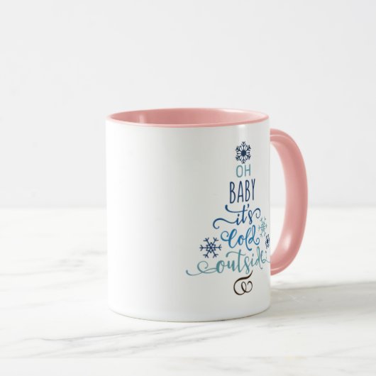 Baby zijn koude buitenste mok (Voorkant rechts)