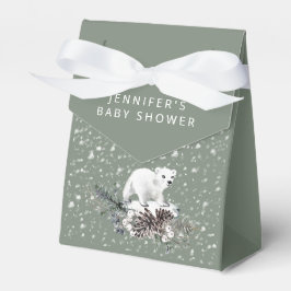 Baby zijn koude buitenverpakking voor baby shower bedankdoosjes