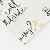 Baby zijn koude deken buiten fleece (Hoek)