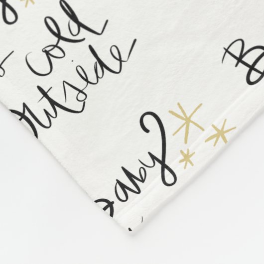 Baby zijn koude deken buiten fleece (Hoek)