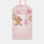 Baby zijn koude label voor geschenk van buitenaf cadeaulabel (Achterkant)