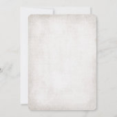 Baby zijn Koude Uitnodiging van het Baby shower Bu (Achterkant)