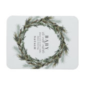 baby zijn verkoudheid buiten de waterverf met baby magneet (Horizontaal)