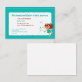 Baby-zitservice Visitekaartje (Voorkant / Achterkant)