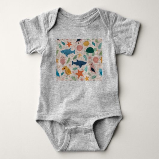 Baby zomerpakje romper (Voorkant)