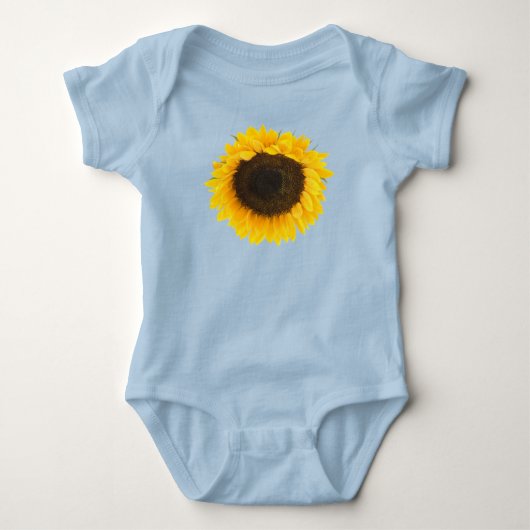 Baby Zonnebloem Romper (Voorkant)