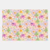 Baby Zoo wrapping paper (Voorkant)