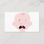 Baby-zoomprofielkaart Visitekaartje (Achterkant)