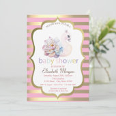 Baby zwoerband Baby shower Kaart (Staand voorkant)