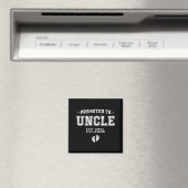 Babyaankondiging voor oom gepromoveerd tot oom 202 magneet (Insitu (Vaatwasser))