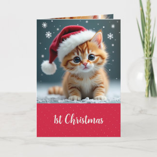 Babybaby's 1 Kerstmis Kaart