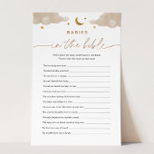 Babybaby's in het Baby shower van de bijbel Twinkl